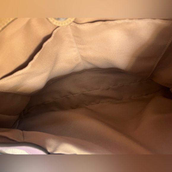 Coach 2022 Pebble Leather Kristy Lexi Shoulder Bag Colorblock CA216 Chalk/Multi - Picture 12 of 16